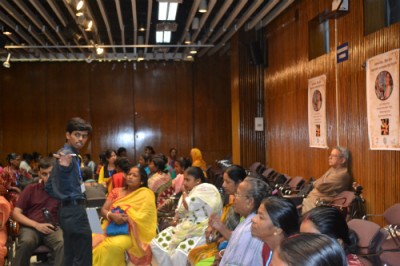 Workshop for women street vendors 